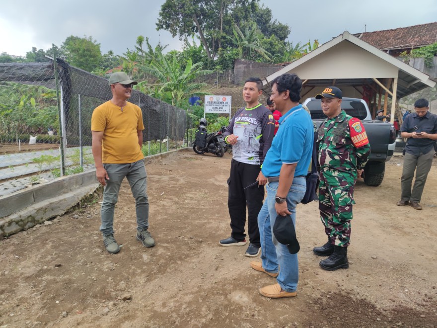 Forkopimda Sumedang Tinjau Kesiapan Hari Desa Nasional di Cibeureum Kulon